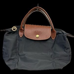 LONGCHAMP Le Pilage mini tote in washed navy BRAND NEW NEVER USED